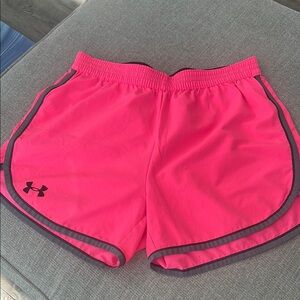 Under Armour Women's Pink Athletic Shorts